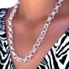 Sterling Silver Belcher Chain 12mm