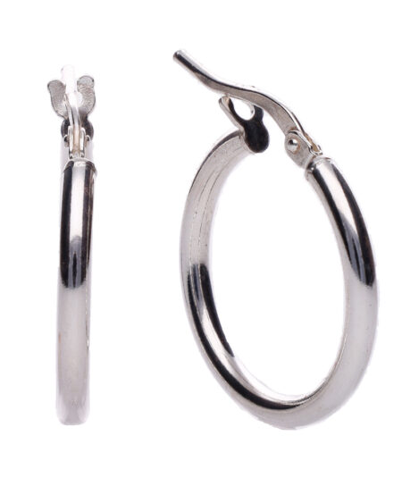Silver Hoop Earrings For Women