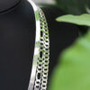 Sterling Silver Snake & Figaro Chain