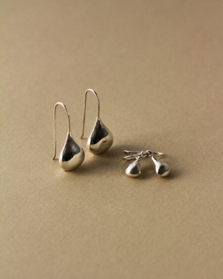 Sterling Silver Teardrop Earrings