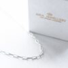 Sterling Silver paperclip chain Aria Jewellery