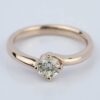 Solitaire Diamond Engagement Ring