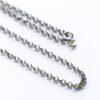 Thin Small Silver Belcher Chains
