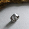Brushed Titanium Wedding Band