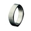 Square Sided Titanium Ring