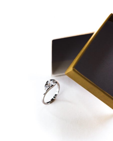 Trinity Swirl Ring Aria Jewellery Palace