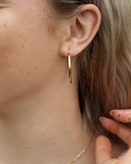 Gold Hoop Earrings