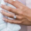 Bezel Radiant Engagement Ring
