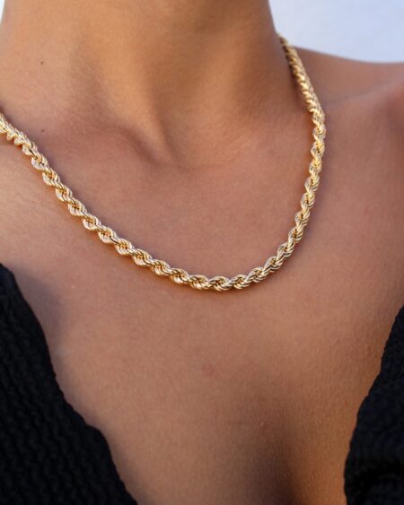 Thick Gold Rope Chain
