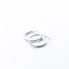 Silver Hoop Earring Set Single -2-2