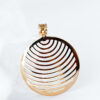 9ct Gold Cut Out Disc Pendant South Africa