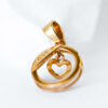 9ct Gold Love Heart Pendant South Africa