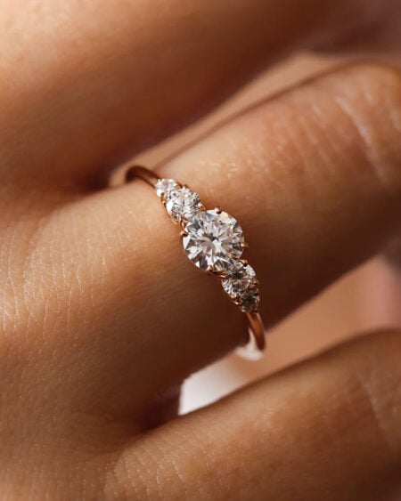 Five Stone Moissanite Ring
