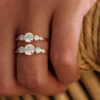 Five Stone Moissanite Ring UK