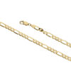 Gold Figaro Bracelet 4.4mm