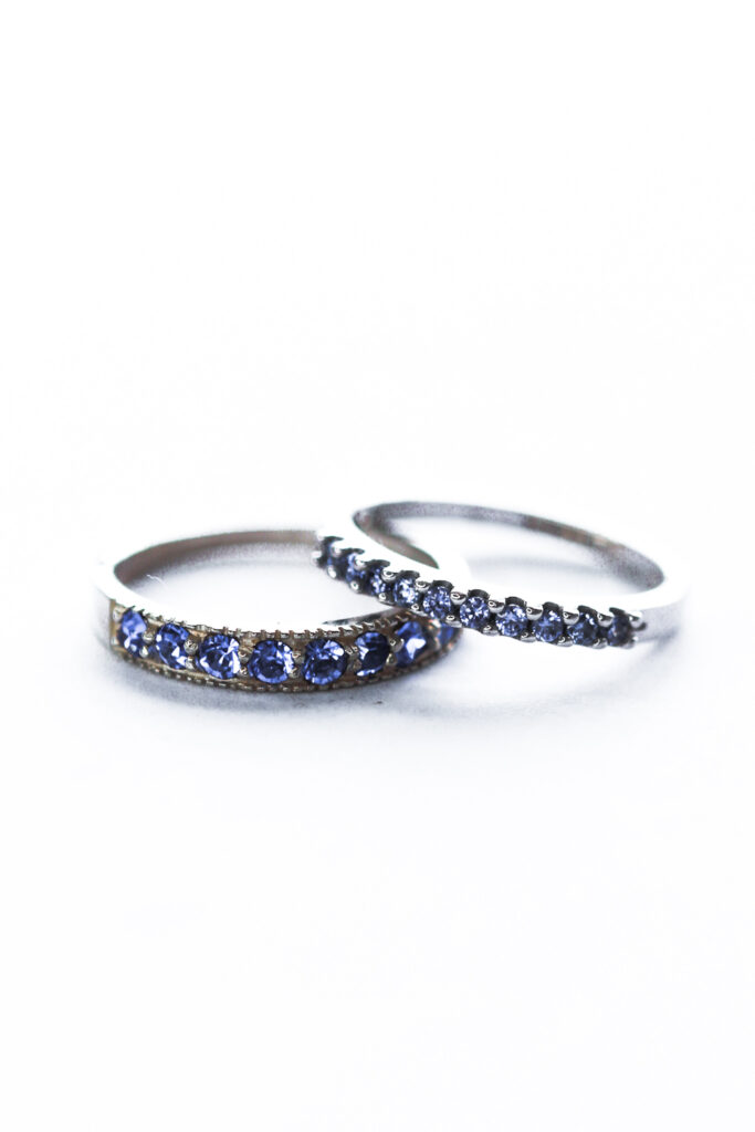 Blue Stacking Set, Stacking Rings Cape Town, Stacking Rings South Africa