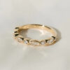 Marquise and Round Moissanite Eternity Band Namibia