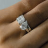 Pear Asscher Toi et Moi Ring South Africa