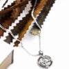 Compass Necklace With Diamond