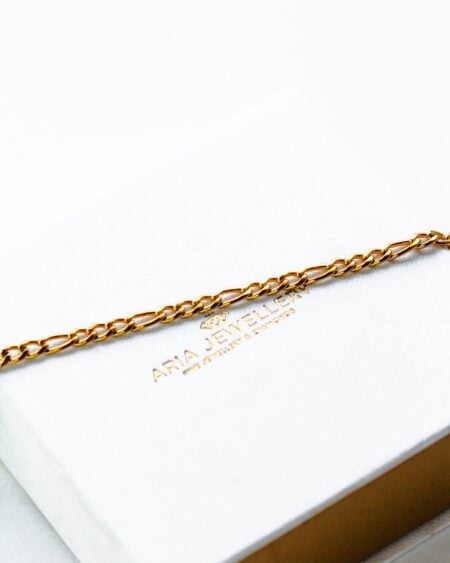 Figaro Chain gold plated