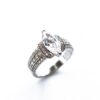Silver Marquise Statement Rings 1-min