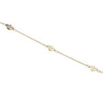 3 Flower Bracelet Gold