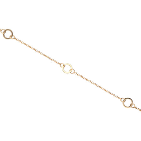 5 Circle Bracelet Gold