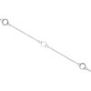 5 Circle Bracelet Silver
