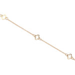 5 Clover Bracelet Gold