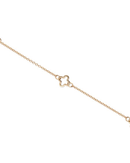 5 Clover Bracelet Gold
