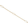 5 Hexagon Bracelet Gold