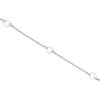5 Hexagon Bracelet Silver