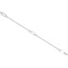 5 Oval Link Bracelet Silver