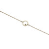Circle Diamond Bracelet Gold