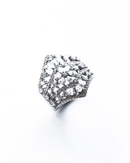 Floral Abstract Ring
