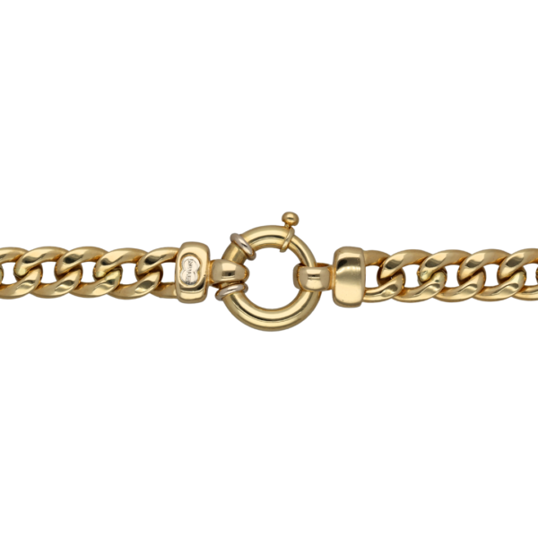 Hollow 18ct Gold Curb Chain South Africa (8.2mm)
