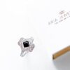 Silver Art Deco Statement Ring