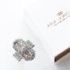 Silver Vintage Floral Statement Rings