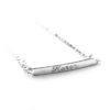 Sterling Silver Engraved ID Bracelet
