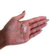 Sterling Silver Rose Quartz Bezel Pendant
