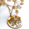 Gold Personalised Tree Of Life Chain