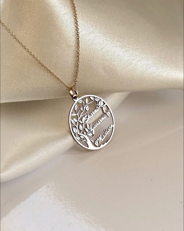 Personalised Family Tree Necklace