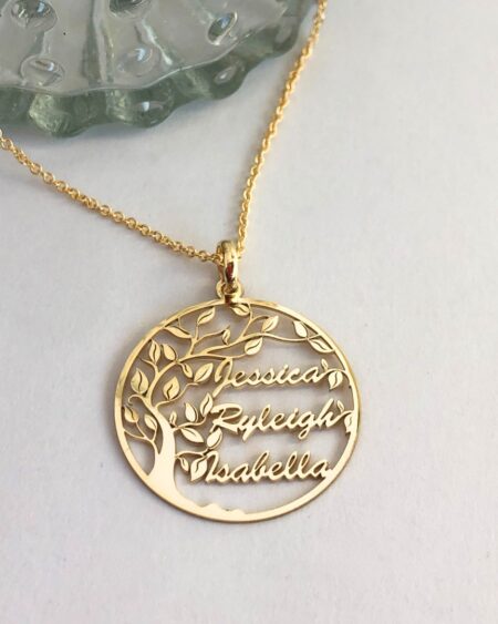 Personalised Family Tree Necklace