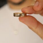 Personalised Fingerprint Engraved Ring