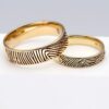Personalised Fingerprint Engraved Ring South Africa