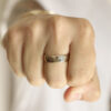 Personalised Fingerprint Engraved Ring South Africa Aria Jewellery