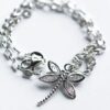 Silver Butterfly Anklet