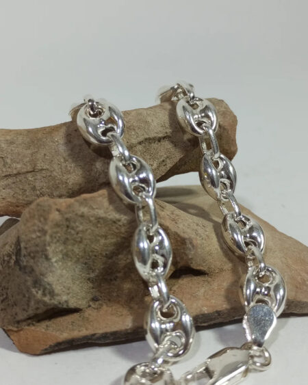 Silver Gucci Link Bracelet