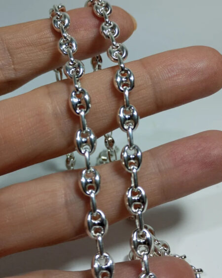 Silver Gucci Link Chain