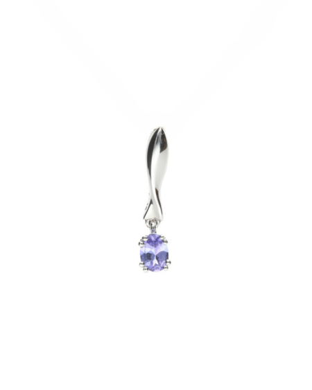 Silver Tanzanite Pendant